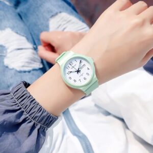 Women's Watch Waterproof Ladies Watches Sport Wrist Watch Nurse Analog Simple Minimalist Casual Watch Dress Wristwatch with Day Date White Black Pink Gold Green Purple - Image 2