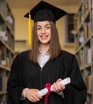 2025 Graduation Gifts for Her/Girls/Women, Tiny Gemstone Graduation Bracelet with Unique Cap Gift Box - Image 8