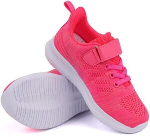 Toandon Girls Boys Kids Lightwight Breathable Athletic Sport Sneakers - Image 3