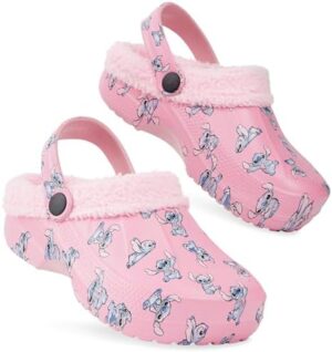 Disney Stitch Girls Clogs - Fleece Lined Clogs - Stitch Gifts