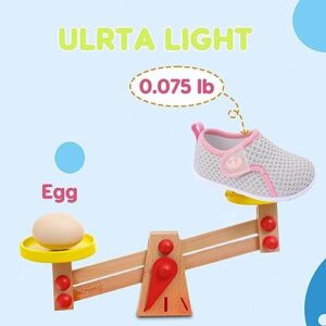 FEETCITY Baby Shoes Boys Girls First Walking Shoes Infant Sneakers Crib Shoes Breathable Lightweight Slip On Shoes - Image 4