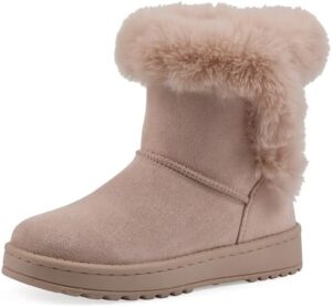 WHITE MOUNTAIN KIDS Girls' Incher Faux Fur Boot