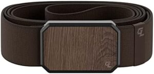 Groove Life Groove Belt Men's Stretch Nylon Belt with Magnetic Aluminum Buckle, Lifetime Coverage