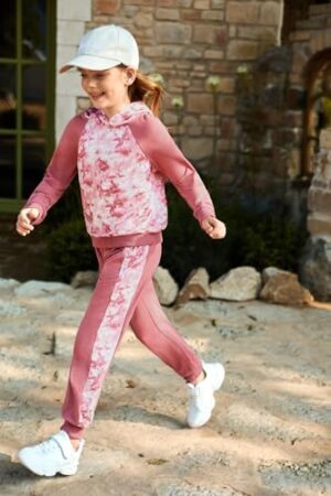 GRACE KARIN Girls 2 Piece Pant Sets Long Sleeve Sweatshirt Hoodie and Sweatpants Outfits Size 5-14 Years - Image 4