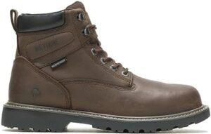 WOLVERINE Men's Floorhand Waterproof Steeltoe 6" Work Boot