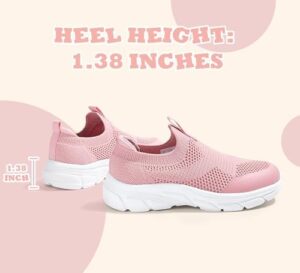 LUCKY STEP Boys Girls Slip On Sneakers Breathable Mesh Walking Shoes Lightweight Casual Running Athletic for Little Kids - Image 4