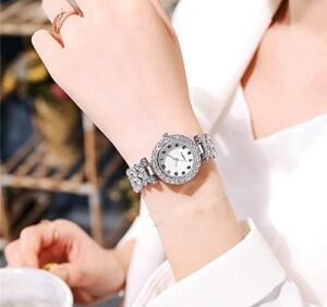 ADSBIAOYE Luxury Women Wrist Watches Diamond Bracelet Watch Fashion Casual Quartz Watch Ladies Watch - Image 5