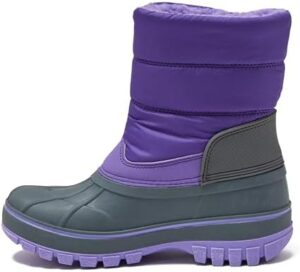 Lands' End Flurry Max Waterproof Kids Snow Boots Girls Boys Toddlers - Insulated Warm Fleece Lined Girls Boys & Toddler Winter Boots Size 10 to 7 Snow Boots for Kids, Girls and Boys Winter Boots - Image 4