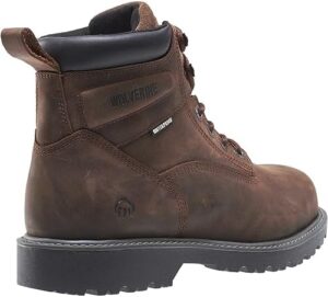 WOLVERINE Men's Floorhand Waterproof Steeltoe 6" Work Boot - Image 8