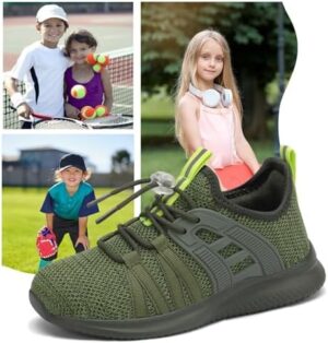 Boys Girls Sneakers Lightweight Kids Tennis Shoes Breathable Running Shoes Comfortable Toddler/Little Kid/Big Kid - Image 4