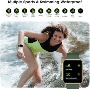 Smart Watch, Fitness Tracker with Blood Oxygen Monitor, Heart Rate and Sleep Tracking, 44mm Smartwatch for Android iOS Swimming Waterproof Pedometer Watch Step Calories Tracker for Women Men - Image 3