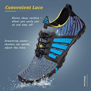 WateLves Water Shoes Mens Womens Beach Swim Shoes Quick-Dry Aqua Socks Pool Shoes for Surf Yoga Water Aerobics - Image 6