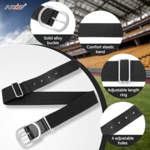 SUOSDEY Baseball Socks and Belt Combo Elastic Adjustable Softball Belt Socks for Youth and Adult Boys Girls Men Women - Image 4