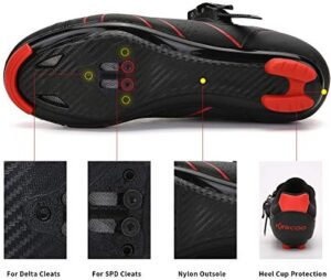 Unisex Cycling Shoes Compatible with pelaton Indoor Road Bike Shoes Riding Shoes for Men and Women Delta Cleats Clip Outdoor Pedal - Image 5