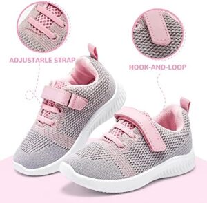 nerteo Toddler/Little Kid Boys Girls Shoes Running/Walking Sports Sneakers - Image 5