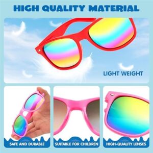 JOYIN 12 Pcs Kids Sunglasses Party Favors bulk, Neon Sunglasses with UV Protection for Children. Pool Party Favors, Goody Bags for kids Birthday - Image 3