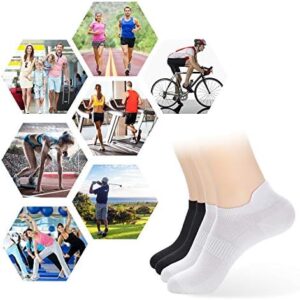 ATBITER Ankle Socks for Women, Thin Athletic Running Low Cut Tab Socks Sports No Show Socks 6/10-Pairs - Image 6