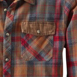 Legendary Whitetails Men's Harbor Heavyweight Flannel Shirt - Image 3