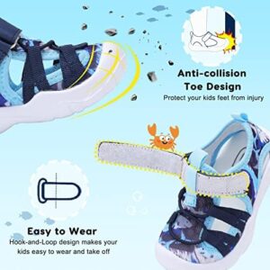 JOINFREE Toddler Boys Girls Water Shoes Breathable Qucik Dry Sport Beach Sandals Lightweight Barefoot Flexible - Image 3