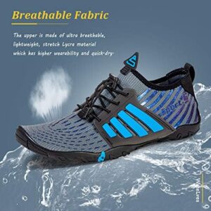 WateLves Water Shoes Mens Womens Beach Swim Shoes Quick-Dry Aqua Socks Pool Shoes for Surf Yoga Water Aerobics - Image 3