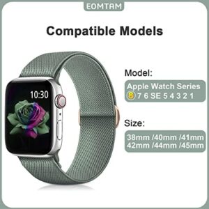 5 Pack Stretchy Nylon Straps Compatible for Apple Watch Band 38mm 40mm 41mm 42mm 44mm 45mm 46mm 49mm for Women Men,Elastic Cloth Sport Wristbands for iWatch Series 10 9 8 SE 7 6 5 4 3 Ultra 2/1 - Image 4