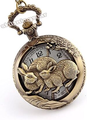 GORBEN Retro Antique Animal Pocket Watch - Image 3