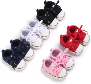 Baby Boys Girls Shoes ​Soft Sole Non-Slip PU Leather Baptism Christening Shoes Infant First Walker Shoes Toddler Crib Shoes Newborn Loafers Flats Shoes - Image 5