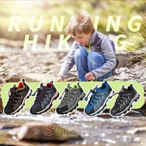 UOVO Boys Girls Kids Sneakers Hiking Running Outdoor Walking Tennis Shoes Waterproof Non Slip Fashion Sneakers(Little/Big Kids - Image 6