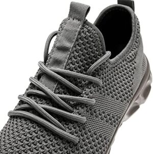 Damyuan Mens Lightweight Athletic Running Walking Gym Shoes Casual Sports Shoes Fashion Sneakers Walking Shoes - Image 4