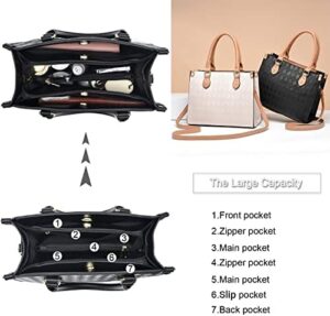 BAIKELI Purses and Handbags for Women Top Handle Satchel Tote Bag for Ladies Purse Shoulder Bags - Image 7