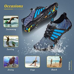 WateLves Water Shoes Mens Womens Beach Swim Shoes Quick-Dry Aqua Socks Pool Shoes for Surf Yoga Water Aerobics - Image 7