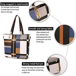 2E-youth Designer Purses and Handbags for Women Satchel Shoulder Bag Tote Top Handle Bag - Image 5