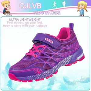 OJLVB Boys Girls Sneakers, Kids Tennis Running Shoes, Athletic Walking Gym Trail Shoe Breathable Lightweight - Image 7