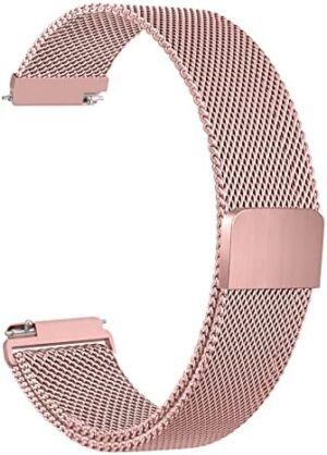 Watch Bands 20mm 22mm Quick Release Watch Strap, Stainless Steel Mesh Replacement Strap for Women Men