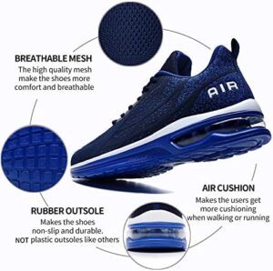 AUPERF Men's Air Running Shoes Lightweight Breathable Workout Footwear Walking Sports Tennis Sneaker - Image 2