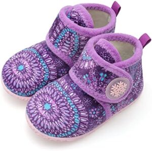 FEETCITY Baby Booties Girls Boys Infant Slippers First Walkers Shoes Warm Socks Newborn Crib Shoes