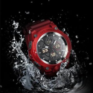 Mens Sports Wrist Watches Analog Digital Tactical Military Watch Waterproof Gold Watches for Men - Image 2