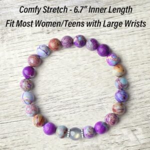 Natural Gemstone Bracelet Gifts for Daughter Mom Sister Niece Aunt Wife Girlfriend Grandma - Image 7