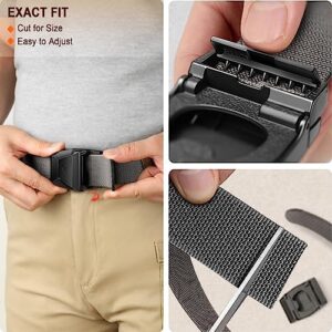 BULLIANT Men Belt 2 Pack,Nylon Web Holster Belt Stretch for Gift Men Outdoor Work Sports Hunting Hiking,Quick Release - Image 5