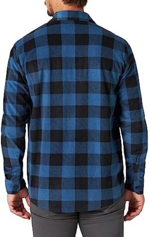 Wrangler Authentics Men's Long Sleeve Heavyweight Fleece Shirt - Image 2