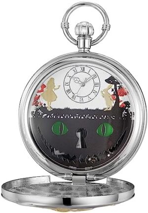 Pocket Watch Music Box Hand Crank Playing Music Watch Chain Unique Xmas Birthday Graduation Gifts - Image 2