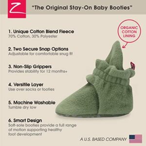 Zutano Unisex Fleece Baby Booties, Two Snap Closure, Newborn to 24 Months - Image 3