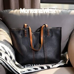 Montana West Tote Bag for Women Top Handle Satchel Purse - Image 2