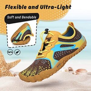 SAGUARO Kids' Barefoot Shoes Boys Girls Quick Dry Aqua Athletic Sneakers Lightweight Sport Footwear Toddler Water Shoes - Image 5