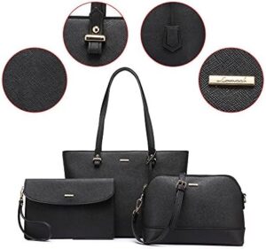 LOVEVOOK Handbags for Women Shoulder Bags Tote Satchel Hobo 3pcs Purse Set - Image 9