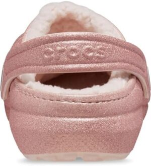 Crocs Kid's Classic Lined Glitter Clog - Image 5