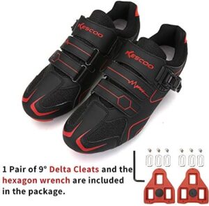 Unisex Cycling Shoes Compatible with pelaton Indoor Road Bike Shoes Riding Shoes for Men and Women Delta Cleats Clip Outdoor Pedal - Image 3