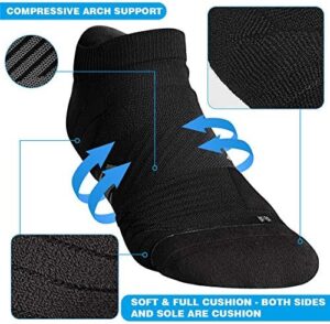 Hylaea No Show Running Athletic Anti-Blister Wicking Coolmax Socks, Seamless Anti-odor - Image 5