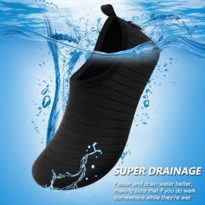 VIFUUR Water Sports Shoes Barefoot Quick-Dry Aqua Yoga Socks Slip-on for Men Women - Image 5