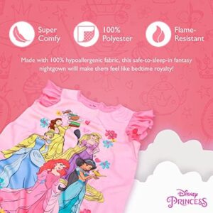 Disney Girls' 3-Pack Nightgowns, Soft & Cute Pajamas for Kids - Image 6